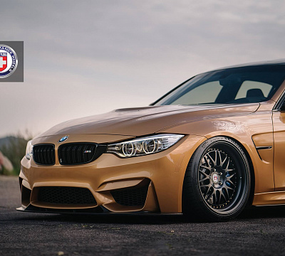 Фото дисков HRE 540 на BMW 4/M4 (F32/F82)