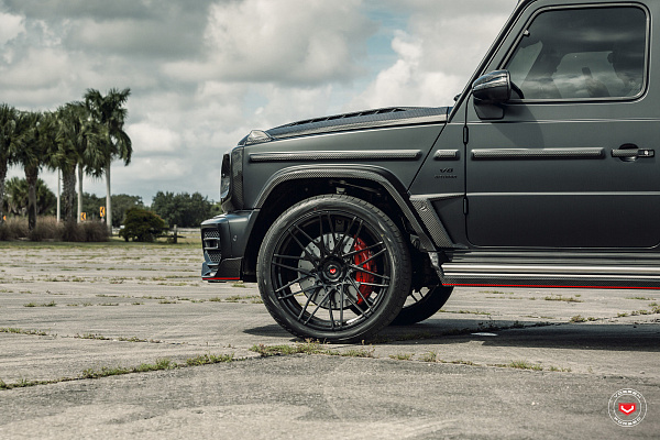 Фото дисков Vossen S17-07 Черный глянец на Mercedes-Benz G-Class III