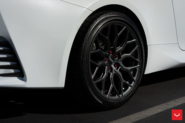 Фото дисков Vossen HF-2 Сатиновый графит на Lexus RC