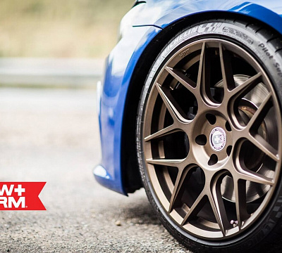 Фото дисков HRE FF01 на Volkswagen Scirocco III