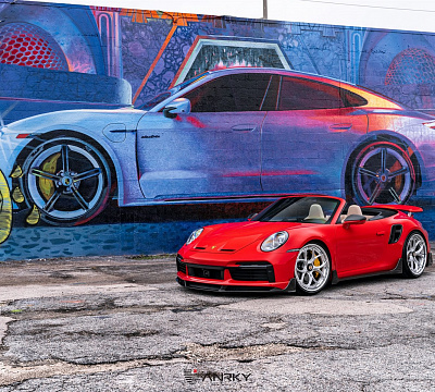 Фото дисков Anrky S3-X0 на Porsche 911 VIII
