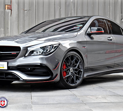Фото дисков HRE FF11 на Mercedes-Benz CLA (C117, X117)