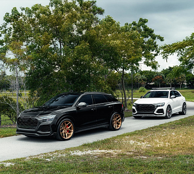Фото дисков Vossen EVO-4 на Audi Q8