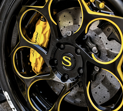 Фото дисков Savini SV69 на Lamborghini Aventador
