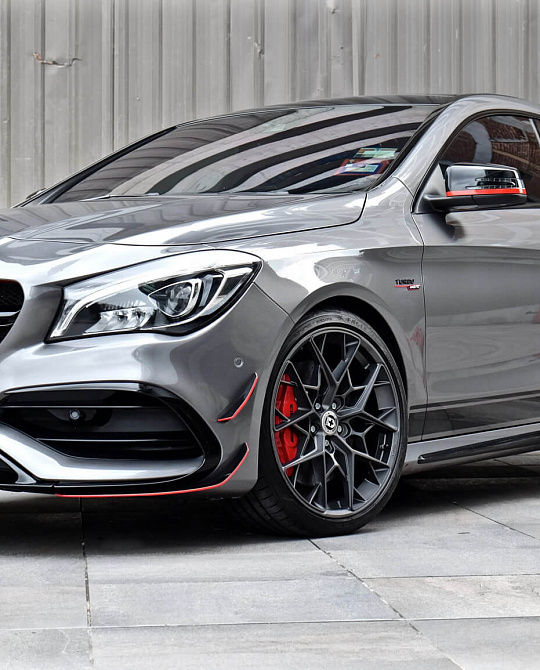 Фото дисков FF11 Сатиновый графит на Mercedes-Benz CLA (C117, X117)