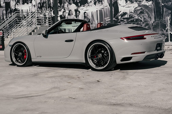 Фото дисков Anrky S3-X3 Черный сатин на Porsche 911 VII