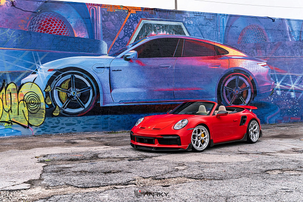 Фото дисков Anrky S3-X0 Глянцевый лак на Porsche 911 VIII