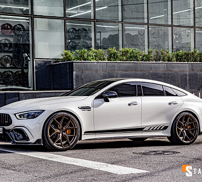 Фото дисков Vossen HF-5 на Mercedes-Benz AMG GT I