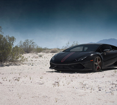 Фото дисков HRE 305M на Lamborghini Huracan