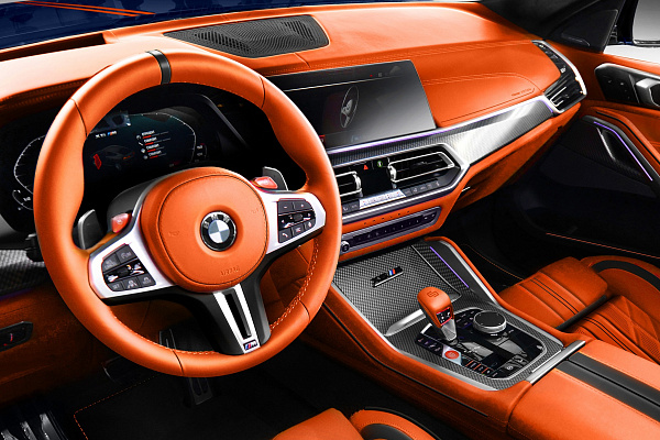 Фото дисков Carlex Design G-Falcon Черный глянец на BMW X6/X6 M (G06/F96)