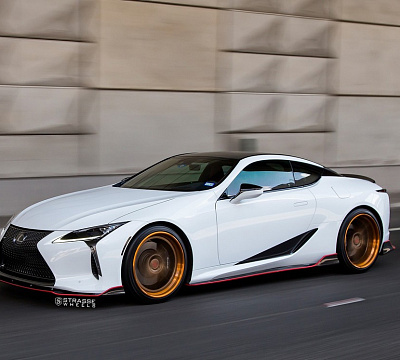 Фото дисков Strasse Wheels SV1 Deep Concave FS на Lexus LC 500