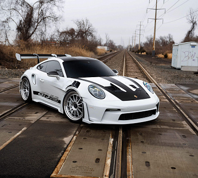 Фото дисков HRE 303 на Porsche 911 VIII