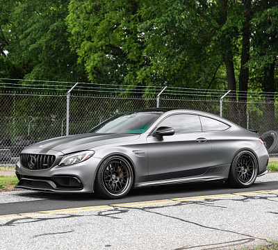 Фото дисков HRE 300 на Mercedes-Benz C-Class (W205)