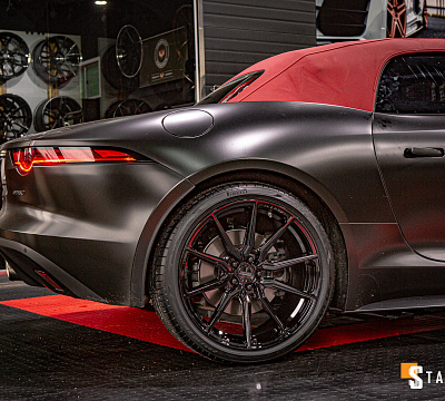 Фото дисков Vossen HF-3 на Jaguar F-Type