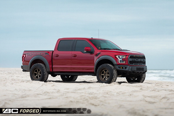 Фото дисков BC Forged LE61 // MLE61 Сатиновая бронза на Ford F-150 XIII
