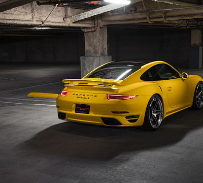 Фото дисков HRE S107 на Porsche 911 VII