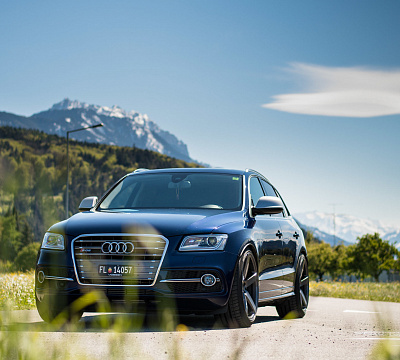 Фото дисков Vossen CV3 на Audi Q5 (8R)