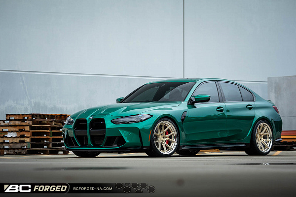 Фото дисков BC Forged HCA165 Сатиновая шампань на BMW 3/M3 (G2x/G80)