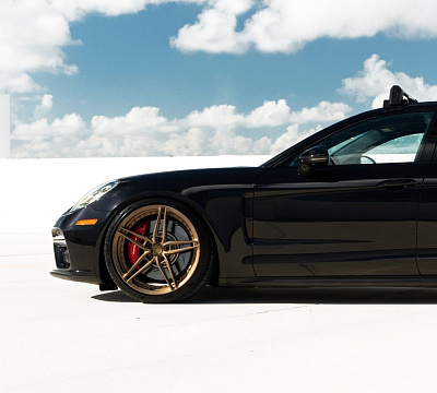 Фото дисков Anrky AN27 на Porsche Panamera III