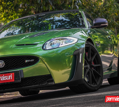 Фото дисков Vossen HF-3 на Jaguar XKR II