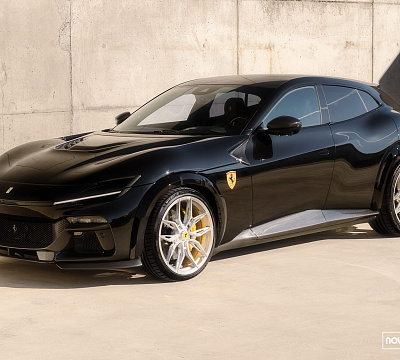 Фото дисков NOVITEC NF11 на Ferrari Purosangue