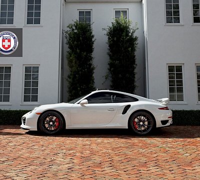 Фото дисков HRE P101 на Porsche 911 VII