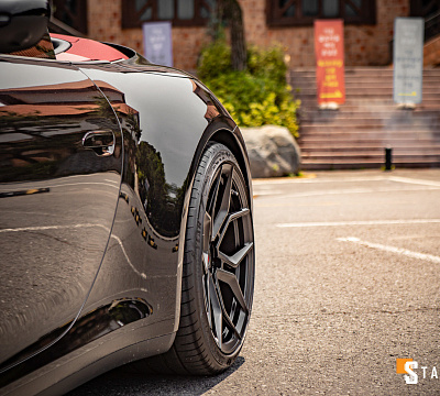 Фото дисков Vossen EVO-3 на Porsche 911 VIII