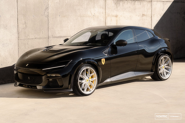 Фото дисков NOVITEC NF11 Глянцевый лак на Ferrari Purosangue