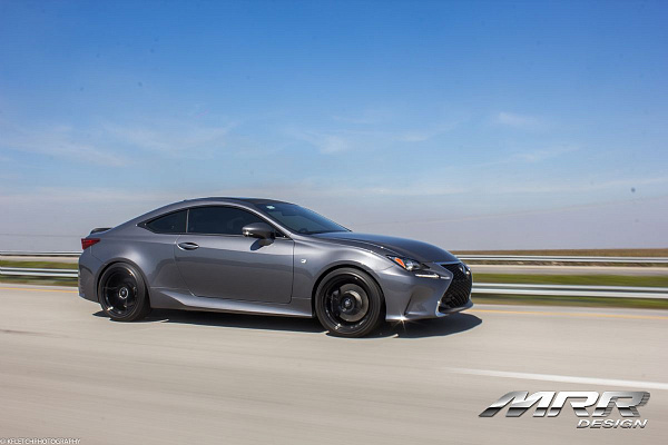 Фото дисков MRR GF6 Черный глянец на Lexus RC