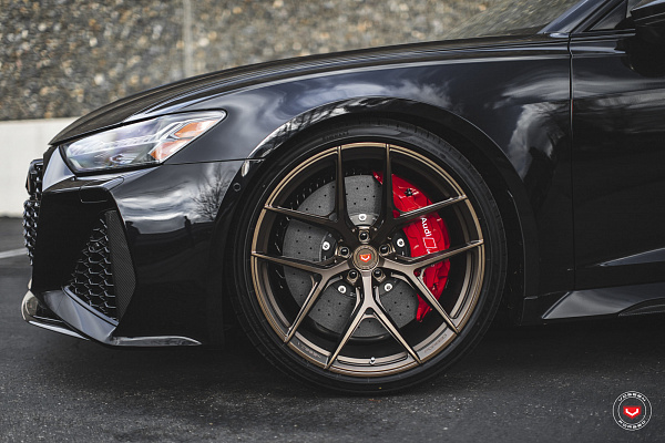 Фото дисков Vossen S21-01 Глянцевая бронза на Audi A/RS 6 (C8)