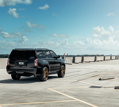 Фото дисков Vossen HF6-2 на GMC Yukon V