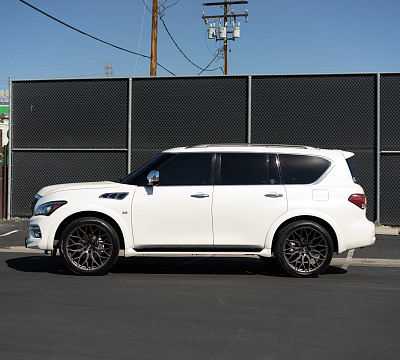 Фото дисков Vossen HF6-3 на Infiniti QX80 I