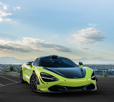 Фото дисков Strasse Wheels SV10M Deep Concave FS на McLaren 720S