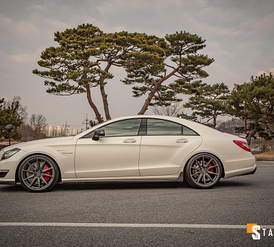 Фото дисков Vossen HF-3 на Mercedes-Benz CLS (C218)