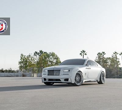 Фото дисков HRE S209H на Rolls-Royce Wraith