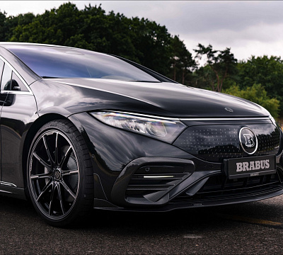 Фото дисков BRABUS Monoblock Z (Platinum Edition) на Mercedes-Benz EQS