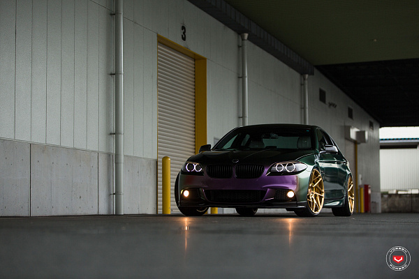 Фото дисков Vossen CG-209T Глянцевое золото на BMW 5/M5 (F10)