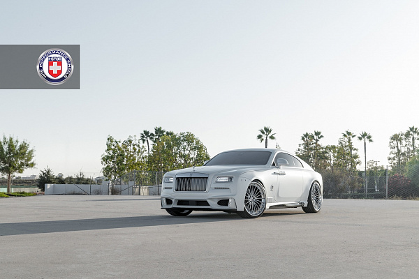 Фото дисков HRE S209H Полированный лак на Rolls-Royce Wraith