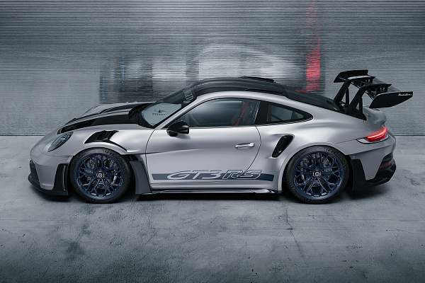 Фото дисков Brixton Forged PF14 R / RS Синий сатин на Porsche 911 VIII
