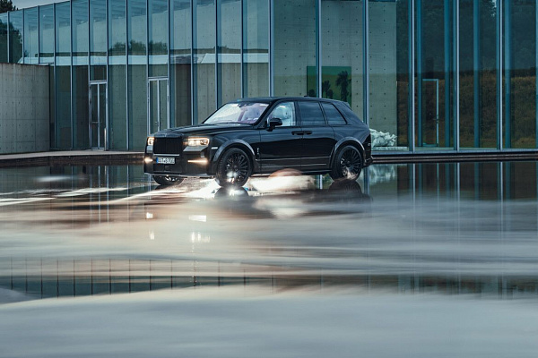 Фото дисков BRABUS Monoblock ZV (Platinum Edition) Черный глянец на Rolls-Royce Cullinan