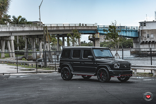 Фото дисков Vossen S17-07 Черный глянец на Mercedes-Benz G-Class III
