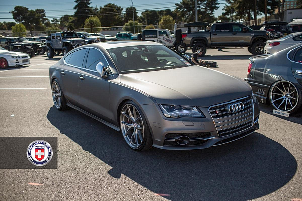 Фото дисков HRE P101 Глянцевый тонированный лак на Audi A/RS 7 (4G)