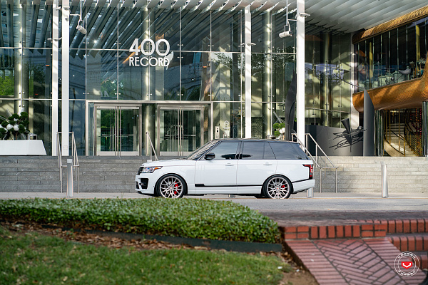 Фото дисков Vossen M-X3 Глянцевый тонированный лак на Land Rover Range Rover IV