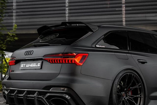 Фото дисков ST Wheels ST9 Черный сатин на Audi A/RS 6 (C8)