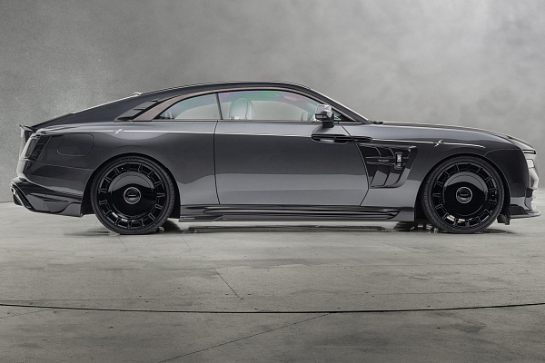 Фото дисков Mansory FD.15 Черный глянец на Rolls-Royce Spectre