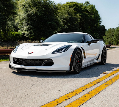 Фото дисков Vossen HF-2 на Chevrolet Corvette C7