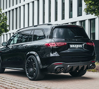 Фото дисков BRABUS Monoblock M (Platinum Edition) на Mercedes-Benz GLS (X167)