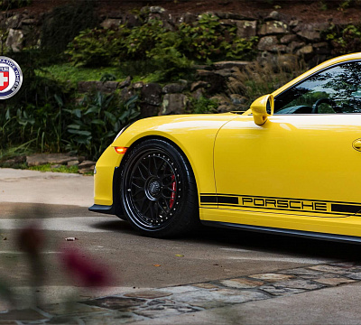 Фото дисков HRE 300 на Porsche 911 VII