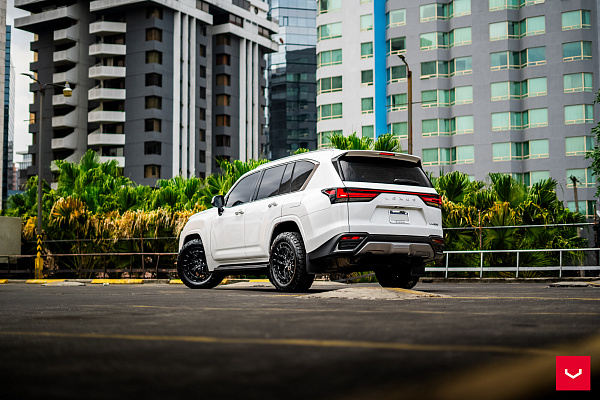 Фото дисков Vossen HFX-1 (6-Lug) Черный глянец на Lexus LX IV