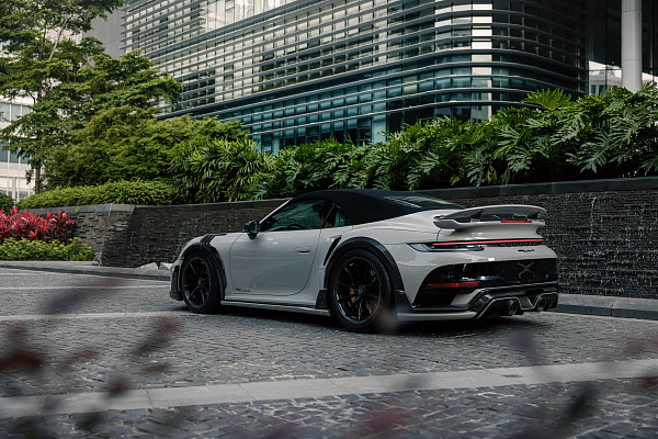Фото дисков Brixton Forged R11-R Черный сатин на Porsche 911 VIII